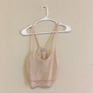 Knit crop top!